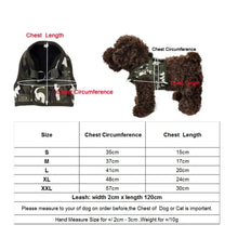 Load image into Gallery viewer, Dog Harness Leash Set Cute Army Small Dog Harness Cats Walking Chest Vest Canvas Pets Puppy Harness For Autumn Winter Spring