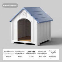 Load image into Gallery viewer, Dog House Outdoor Dogs Kennel Waterproof and Sun-proof Dogs Cage Solid and Firm Dog Accessories Moisture-proof Pet Supplies