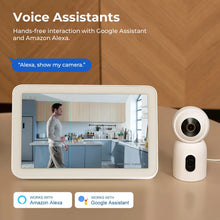 Load image into Gallery viewer, IMILAB New Indoor Camera C30 Dual 3K Lens WiFi 6 5G 360° PTZ Local AI Detection for Baby/Pet/Noise Night Vision Human Tracking