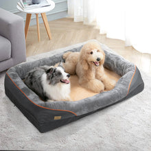 Load image into Gallery viewer, Large Dog Bed Soft Comfortable Anti Allergy Warm Fleece Removable Washable Cover Pet Bed Waterproof