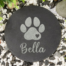 Load image into Gallery viewer, Dog Memorial Garden Stone Pet Memorial Gift Dog Pet Loss Bereavement Gifts Dogs Garden Path Stone Pet Grave Marker