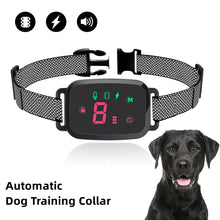 Load image into Gallery viewer, Smart Automatic Anti Barking Dog Collar HD Digital Display IP67 Waterproof Collar For Dog Rechargeable Bark Stopper Stop Barking