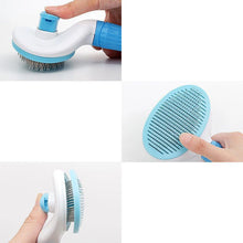 Load image into Gallery viewer, Pet Dog Hair Brush Cat Comb Grooming And Care Cat Brush Stainless Steel Comb For Long Hair Dogs Cleaning Pets Dogs Accessories