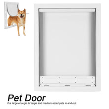 Load image into Gallery viewer, Large Pet Door for Dogs Installation Simple Dog Pet Fence Special Entry and Exit Pet Door Automatically Close Pet Door