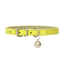 Load image into Gallery viewer, Dog Collar Pu Leather Collar Leash Pet Dog Collar Pet Supplies Cat Collar with Bells Dog Collar Chihuahua Dog Collar Cat Collar