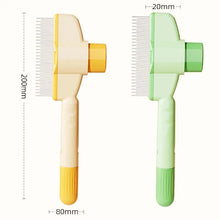 Load image into Gallery viewer, Dog Cat Grooming Brush - One-Click Hair Remover, Deshedding Massage Comb for Pets, Reusable Pet Hair Brush Self-Cleaning