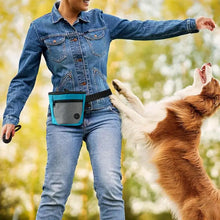 Load image into Gallery viewer, Dog Treat Pouch Magnetic Closure Puppy Training Waist Bag Puppies Goodie Treat Pouch With Waist Belt For Behavior Aids