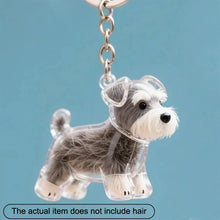Load image into Gallery viewer, Dogs Hair Storage Pendant Cute Keychain Bag Pendant Couple Car Key Chains Jewelry Souvenir Collection Gift Decor Dog Accessories