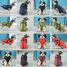Load image into Gallery viewer, Pet Dog Jacket With Harness Winter Warm Dog Clothes For Labrador Waterproof Big Dog Coat Chihuahua French Bulldog Outfits