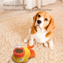 Load image into Gallery viewer, Dog Puzzle Feeder Interactive Pet Food Treat Dispenser Cartoon Duck Design Pet Snack Feeder for Dog Training Mental Enrichment