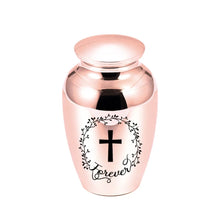 Load image into Gallery viewer, Aluminum Alloy Pet Memorial Urns Small Moisture-Proof Cremation Ashes Urn Removable Lid Cat Funeral Urns for Cats Dogs Hamster