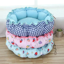 Load image into Gallery viewer, Dog Bed Small Medium Dogs Cushion Soft Cotton Winter Basket Warm Sofa House Cat Bed for Dog Accessories Pet Supplies