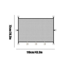 Load image into Gallery viewer, Dog Gate Indoor Retractable Mesh Baby Fence Pet Accessories For Porch Window Fireplace Doorway Yard Nursery Kitchen Balcony Pool