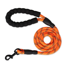 Load image into Gallery viewer, Reflective Dog Leash With Comfortable Padded Handle - Double Heavy Duty Traction Rope For Strong Dogs - Enhance Safety And Contr