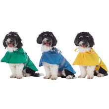 Load image into Gallery viewer, Pet Raincoat Cartoon Pattern Reflective Hoodie Dog Outdoor Waterproof Jacket Coat Harness Puppy Sports Walking Onesie Clothes