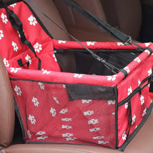 Load image into Gallery viewer, Pet Dog Car Carrier Seat Bag Waterproof Basket Folding Hammock Pet Carriers Bag For Small Cat Dogs Safety Travelling Mesh
