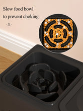 Load image into Gallery viewer, Dog Feeding Station, Adjustable Heights Bowl Stand Feeder Slow Fedding Bowls, Food Water Bowls for Medium Small Cats Dog