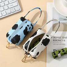 Load image into Gallery viewer, Dog Poop Bag Dispenser Leopard Pattern Dog Poop Bag Holder PU Leather Bags for Dogs Walking Litter Bags Dispenser Pet Supplies