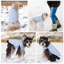 Load image into Gallery viewer, Pet Knitted Leisure Dog Clothes Autumn Winter Warm Vest Jacket With Zipper For Samll Medium Dog Chihuahua French Bulldog Coats