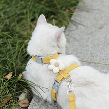 Load image into Gallery viewer, Cat Harness and Leash Sets Adjustable Dog Harness for Small Dog Leash Breashable Pet Harness Out Walking Dog Strap Cat Accessory