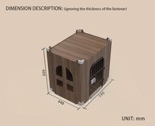 Load image into Gallery viewer, Indoor Modern Wooden Dogs House Pet Cage With Door For Sale