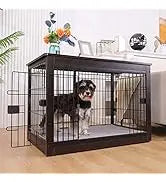 Load image into Gallery viewer, Dog House Indoor for Small Dogs or Cats, Cozy Wooden Design, Small Indoor Bed House, with Air Vents and Elevated Floor Warm Dog