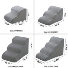 Load image into Gallery viewer, Ramp for Dog Pet Ladder 2 3 4 Steps Stairs Cat Dog Ramp Sofa Bed Dog Ladder Non-slip Removable Pet Supplies Toys Ramp