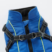 Load image into Gallery viewer, Pet Dog Waterproof Warm Jacket With Harness Reflective Dog Clothes For Small Large Dogs Coat Chihuahua French Bulldog Outfits