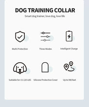 Load image into Gallery viewer, Dog Training Device And Wireless Pet Fence 2 In 1 Remote Control Rechargeable Electronic Training Collar