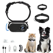Load image into Gallery viewer, Excellent! Pet Collar Camera for Pet Camera and Monitor with Wide Angle Lens, Mini Portable Stabilized Sports Body Camera Black
