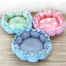 Load image into Gallery viewer, Dog Bed Small Medium Dogs Cushion Soft Cotton Winter Basket Warm Sofa House Cat Bed for Dog Accessories Pet Supplies