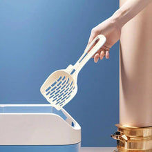 Load image into Gallery viewer, 1PC Mesh Litter Scoop For Sifting Cat Litter Box Shovel Efficient Waste Cleaning Hanging Hook Durable PP Material Pet Clean Tool