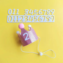 Load image into Gallery viewer, New Pet Birthday Props Dog Party Hat Drool Pocket Cat Birthday Set Decorations Dress Glitter Hot Gold First Birthday Gift