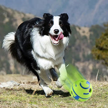 Load image into Gallery viewer, Dog Toy Wobble Wag Giggle Ball Getting Dog Attention Toy Fun Giggle Sounds When Rolled or Shaken Pets Know Best As Seen On TV