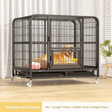 Load image into Gallery viewer, Indoor Dog Cage Large Medium Dog House with Toilet Golden Retriever Samoyed Border Collie Labr Retriever Pet Cage Fence