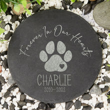 Load image into Gallery viewer, Dog Memorial Garden Stone Pet Memorial Gift Dog Pet Loss Bereavement Gifts Dogs Garden Path Stone Pet Grave Marker