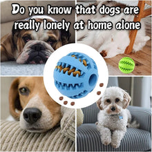 Load image into Gallery viewer, Dog Toy Ball Interactive Rubber Balls Puppy Chewing Toys Pet Tooth Cleaning Ball Cats Pets Food Treat Feeder Silicone Balls Toy