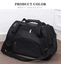 Load image into Gallery viewer, Portable Dog Cat Carrier Bag Pet Puppy Travel Bags Breathable Mesh Small Dog Cat Dogs Outdoor Tent Carrier Outgoing Pets Handbag
