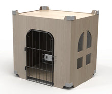 Load image into Gallery viewer, Indoor Modern Wooden Dogs House Pet Cage With Door For Sale