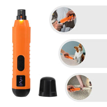 Load image into Gallery viewer, Electric Dog Nail Grinder Pet Trimmer USB Charge Clipper Professional with Light