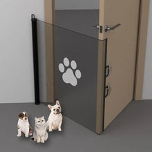 Load image into Gallery viewer, Dog Gate Indoor Retractable Mesh Baby Fence Pet Accessories For Porch Window Fireplace Doorway Yard Nursery Kitchen Balcony Pool