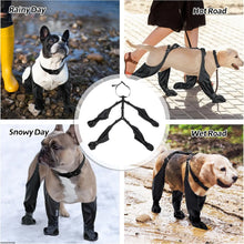 Load image into Gallery viewer, Outdoor Walking Dog Boot Leggings for Small Medium Large Dogs Suspender Boots Waterproof Snowy Dog Paw Protects Boot Covers