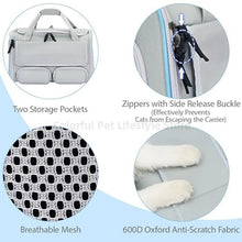 Load image into Gallery viewer, Dog Carrier Bag Breathable Cat Bags Portable Mesh Carrier Bags for Small Dogs Foldable Cats Handbag Travel Pet Bag Transport Bag