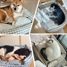 Load image into Gallery viewer, Bed For Dog Cats Puppy House Kennel For Indoor Dogs Small Medium Cat Pet Sofa Sleeping Bed Furniture Pet Supplies Accessories