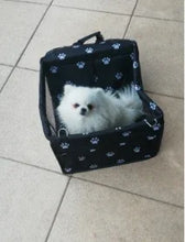Load image into Gallery viewer, Pet Dog Car Carrier Seat Bag Waterproof Basket Folding Hammock Pet Carriers Bag For Small Cat Dogs Safety Travelling Mesh