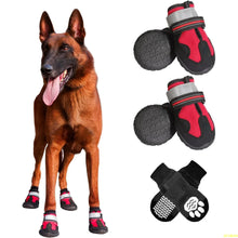 Load image into Gallery viewer, Dog Shoes,Waterproof Dog Boots Adjustable Reflective Straps,Comfortable and Breathable Paw Protectors for Varied Complex terrain