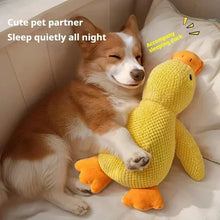 Load image into Gallery viewer, Dog~toy plush companion sleeping duck bite resistant teeth grinding sound relief duck sound toy