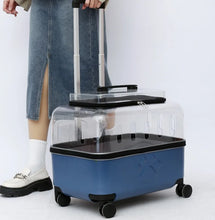 Load image into Gallery viewer, Portable Dog Strollers Carriers Travel Luxury Transparent Cats Strollers Cheap Outdoor Small Medium Suitcase Pets Supplies