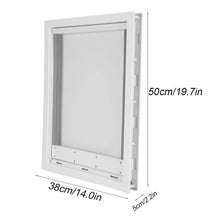 Load image into Gallery viewer, Large Pet Door for Dogs Installation Simple Dog Pet Fence Special Entry and Exit Pet Door Automatically Close Pet Door