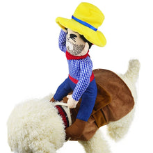 Load image into Gallery viewer, Halloween Dog Clothes Cowboy Knight Funny Change Into Pet Novelty Suit Rave Party Role Play Entertainment Funny Clothing